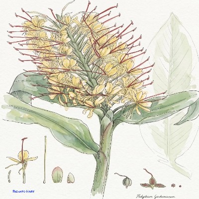 Hedychium Gardnerianum