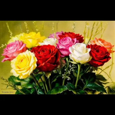 Colonial Roses 