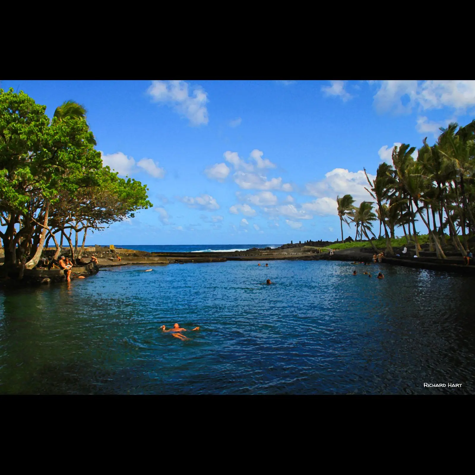 Ahalanui Park Hot Springs Pool