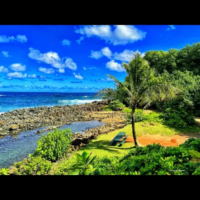 the inlet at Keokea